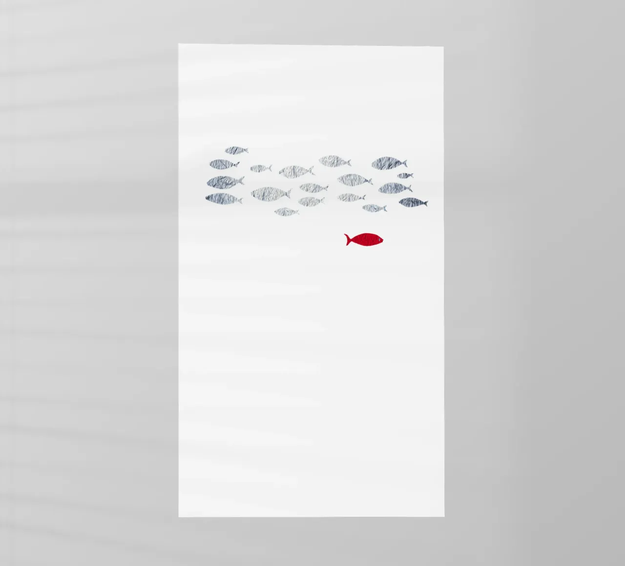 Pesce d'argento pellicola backlit da beamorello