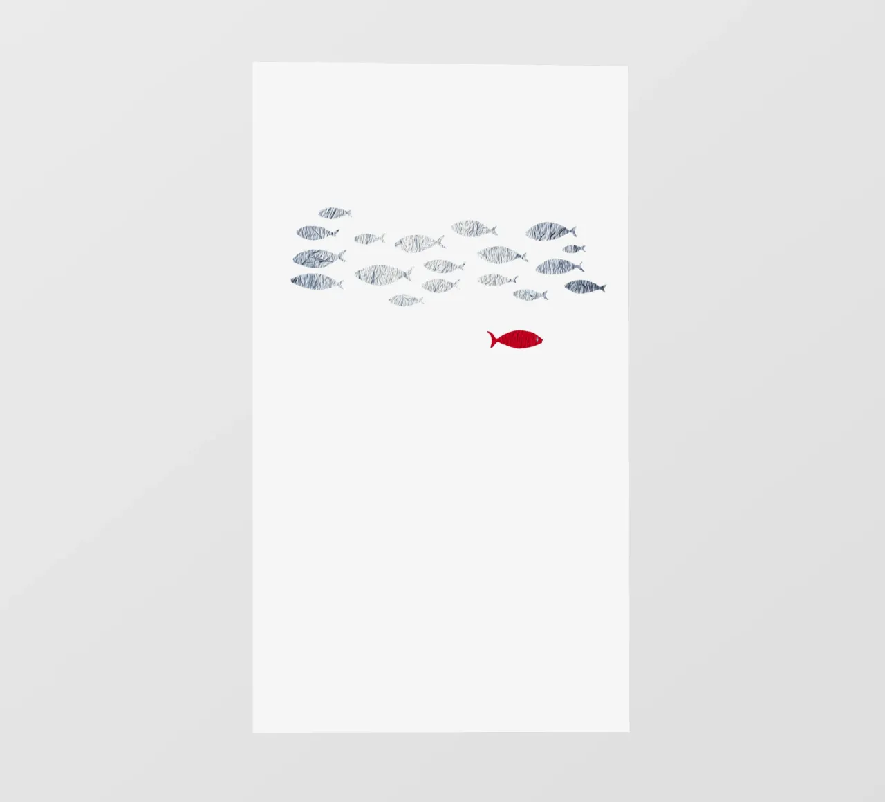 Pesce d'argento telo in pvc da beamorello