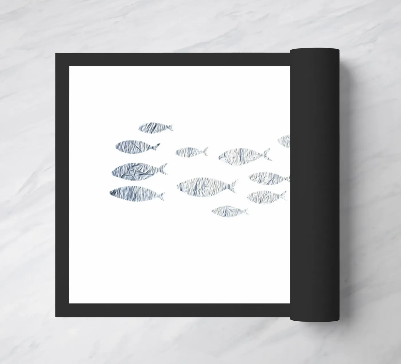 Silver fish doormat by beamorello