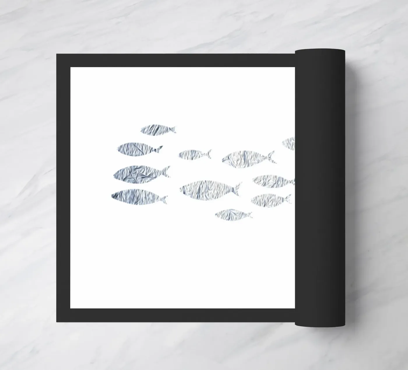Silver fish doormat by beamorello