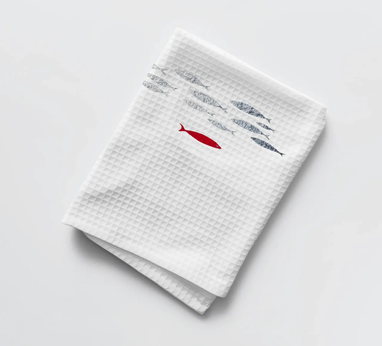 Pesce d'argento canovaccio da cucina da beamorello