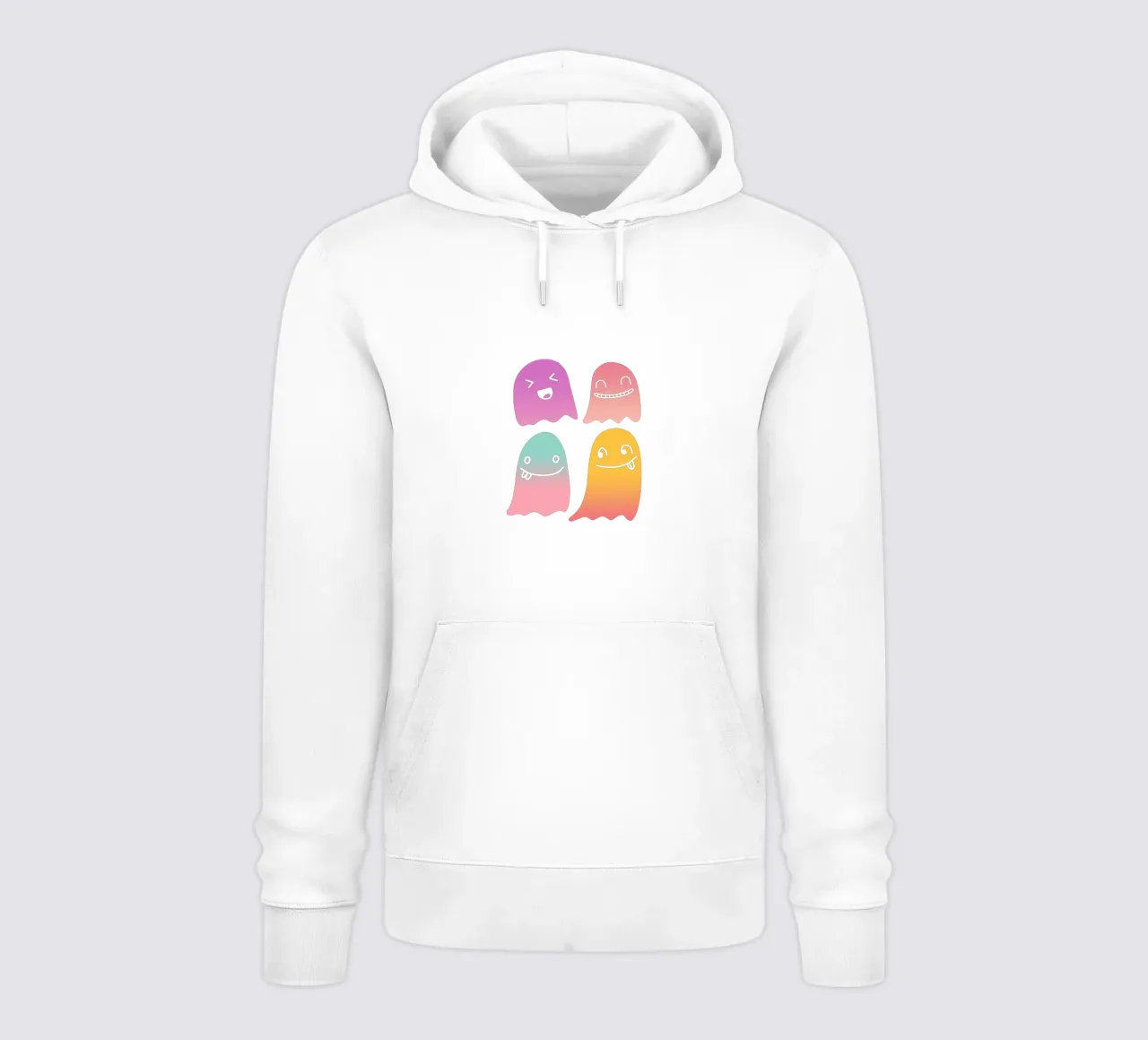 Geister Doodle Gradient felpa con cappuccio da BAINAI STYLE
