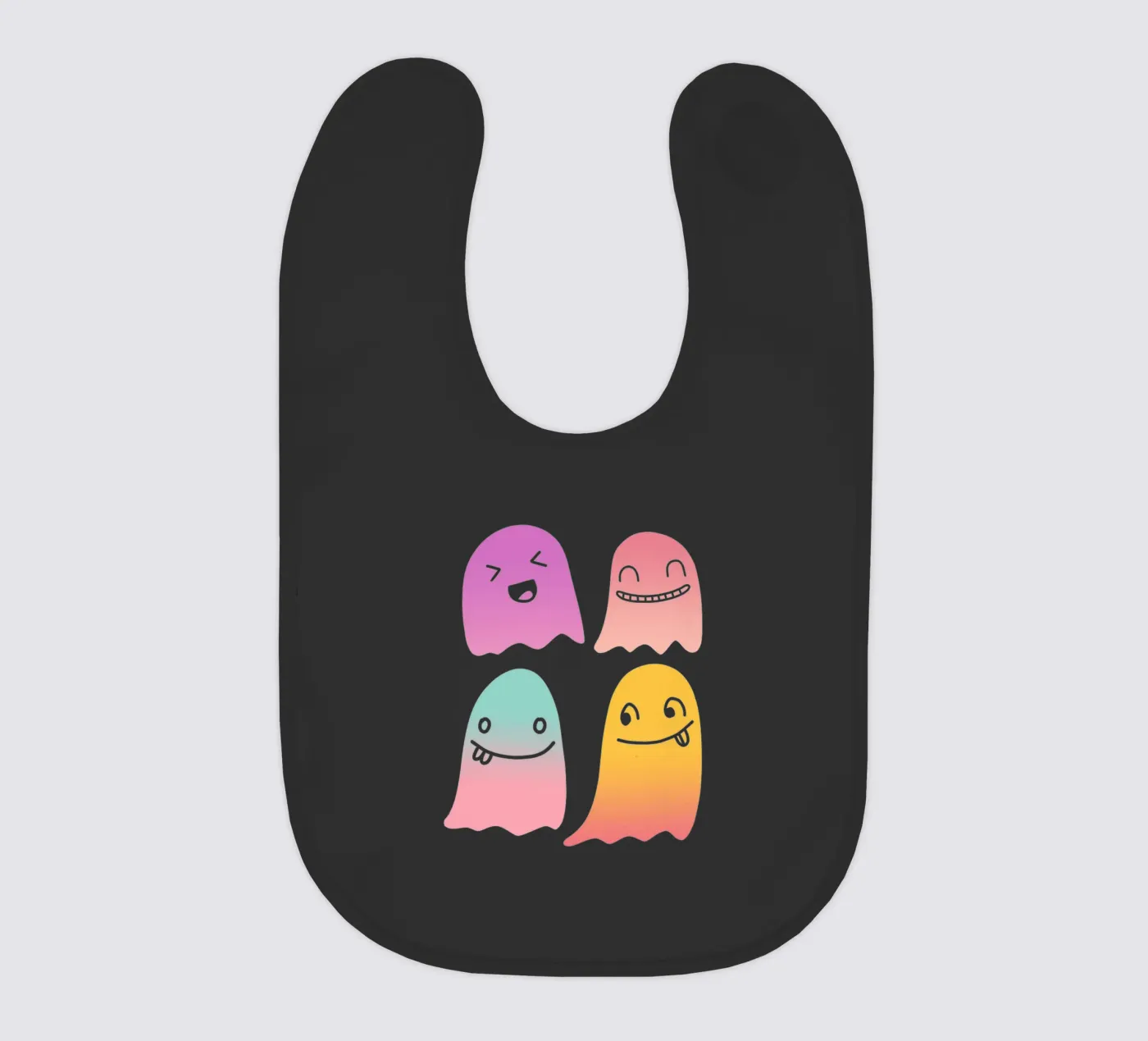 Geister Doodle Gradient bavaglino da BAINAI KAWAII