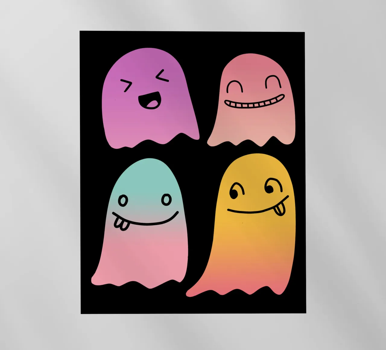 Geister Doodle Gradient pellicola backlit da BAINAI STYLE