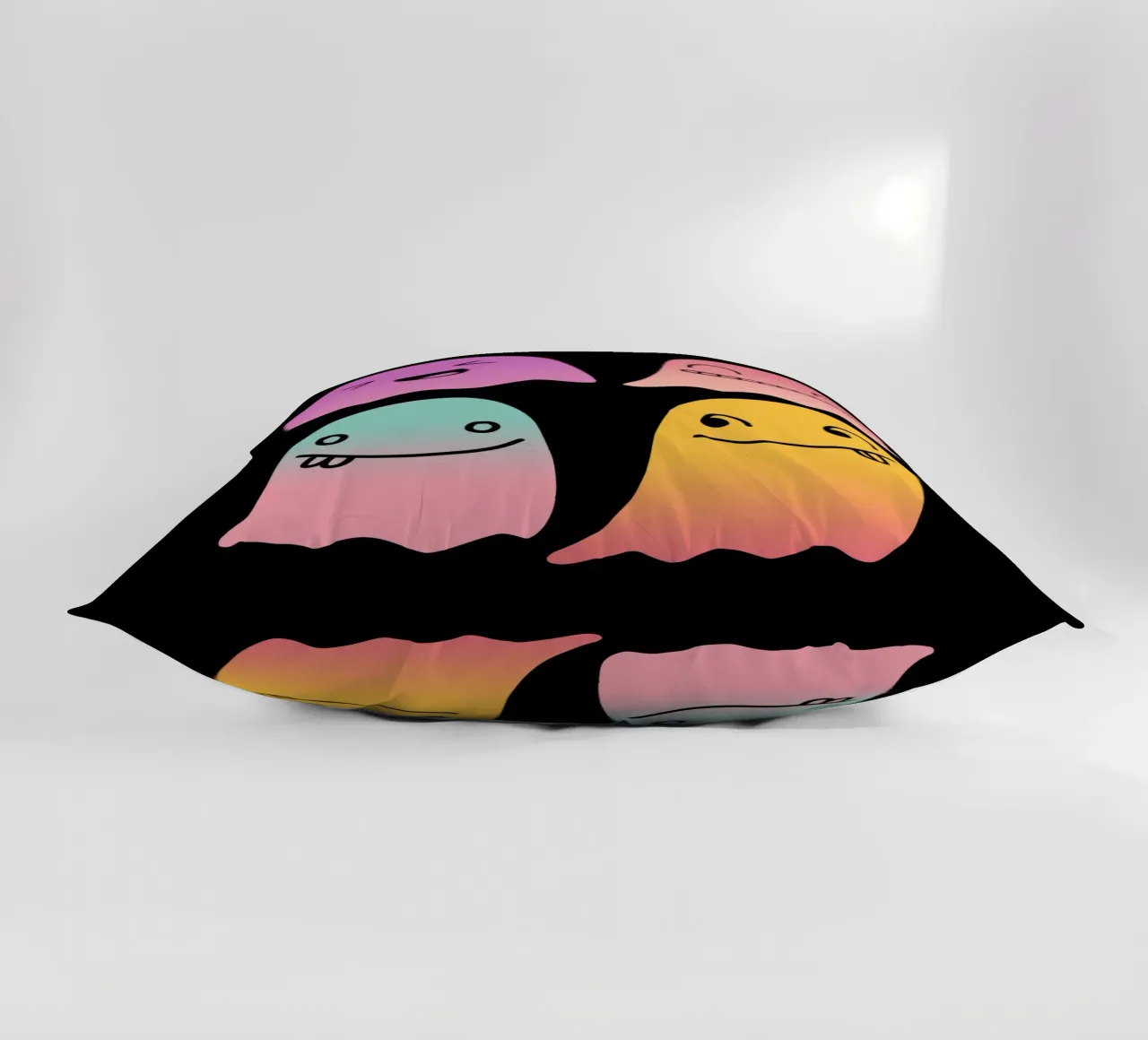 Geister Doodle Gradient cuscino da BAINAI STYLE