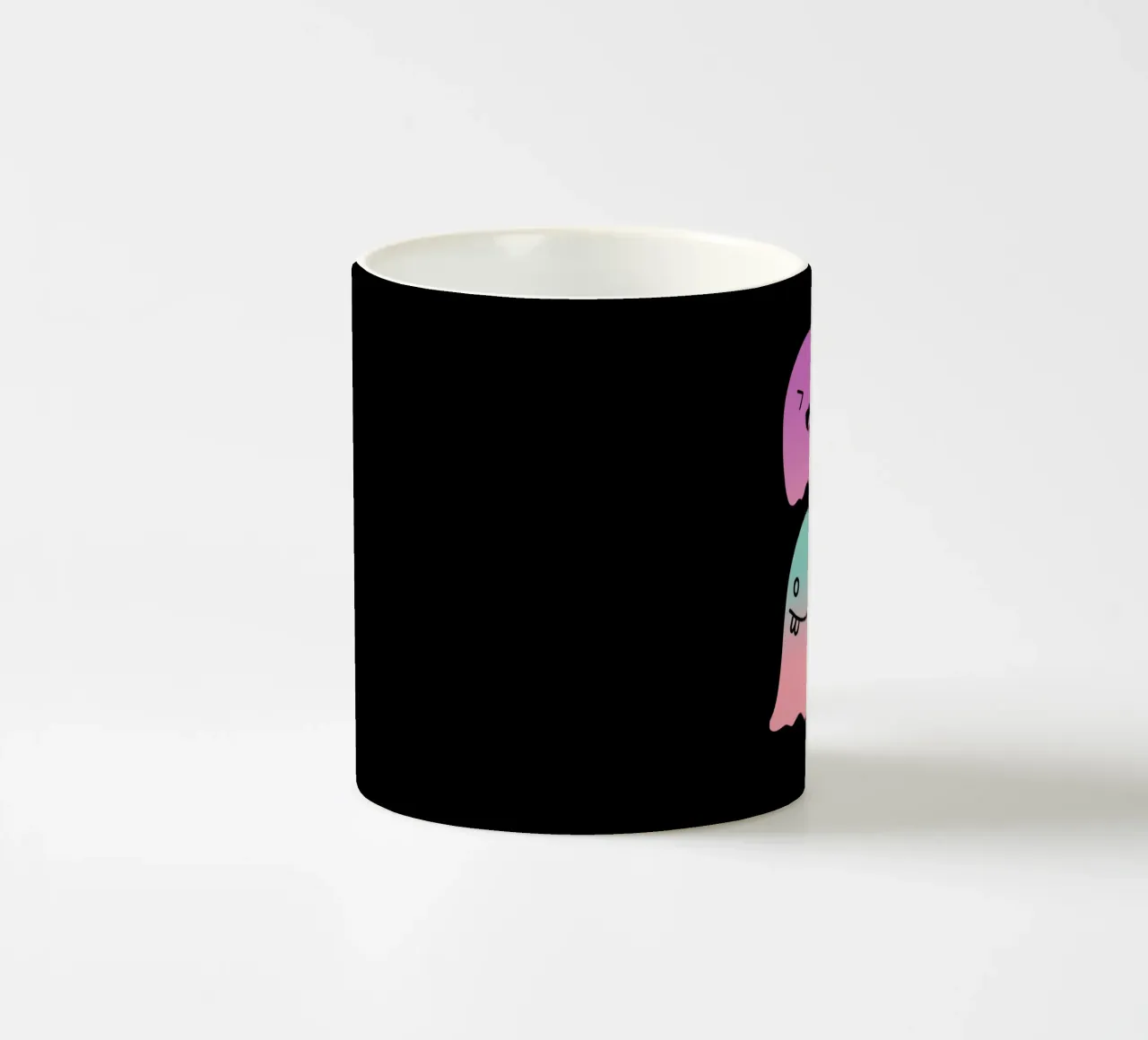 Geister Doodle Gradient tazza in ceramica da BAINAI STYLE