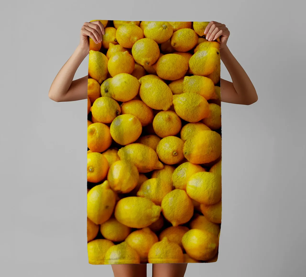 Lemons from Berlin towel by atmospheric pictures