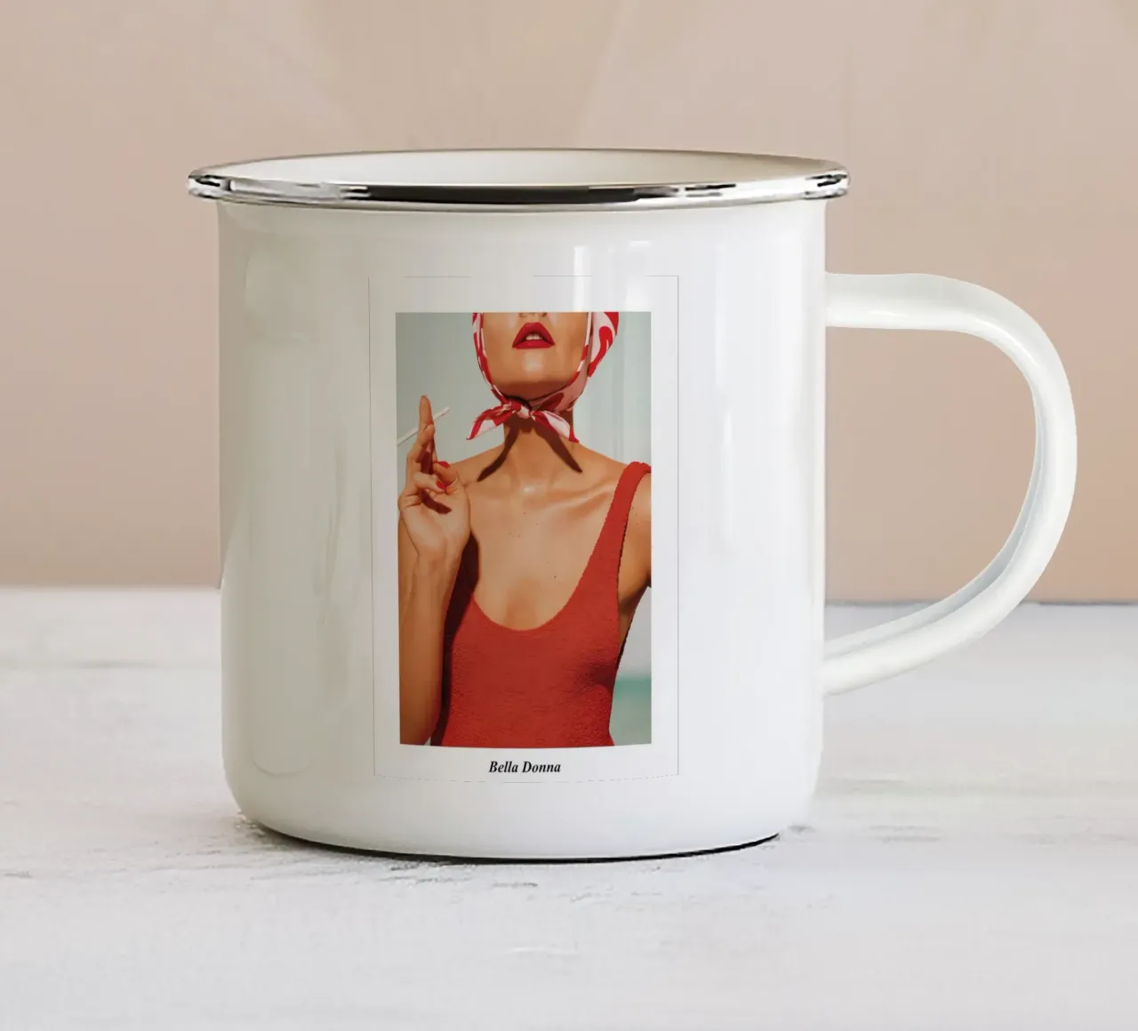 Bella Donna tazza in smalto da janna shop