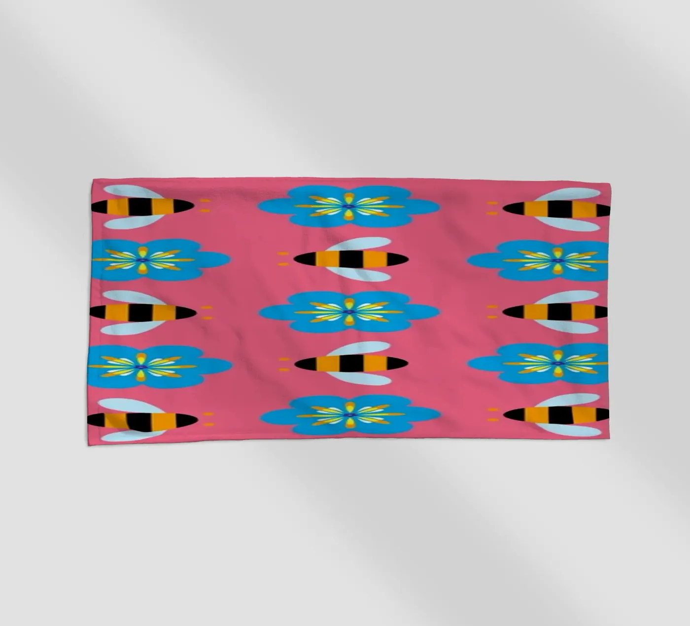 Sample 13 beach towel by Looks n Brains