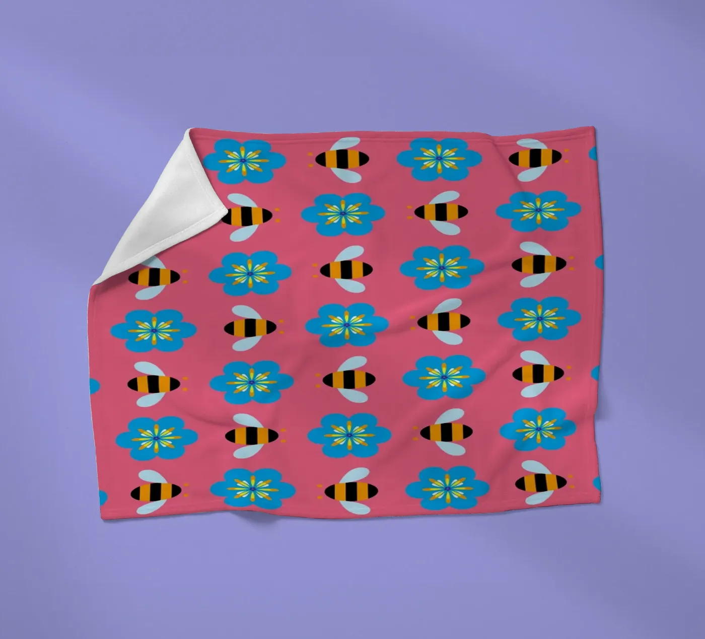 Sample 13 fleece blanket by Looks n Brains