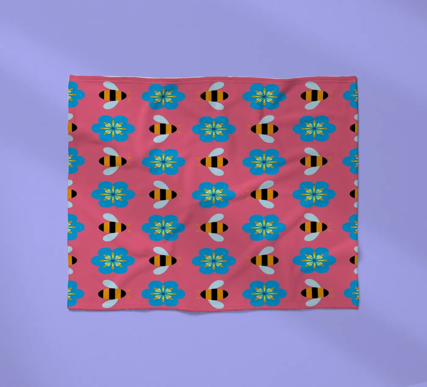 Sample 13 fleece blanket by Looks n Brains