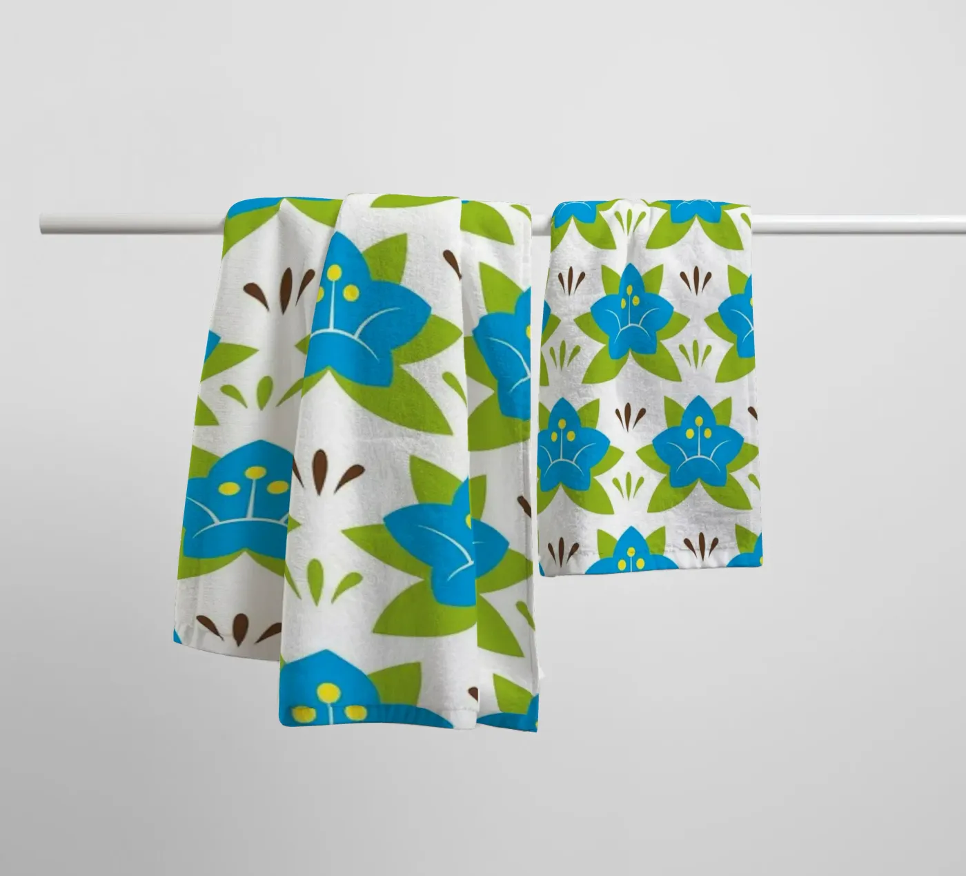 Voorbeeld 14 badhanddoek van Looks n Brains