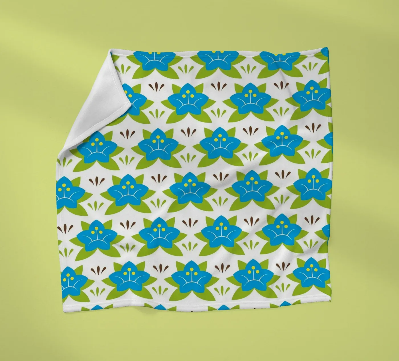 Sample 14 fleece blanket by Looks n Brains