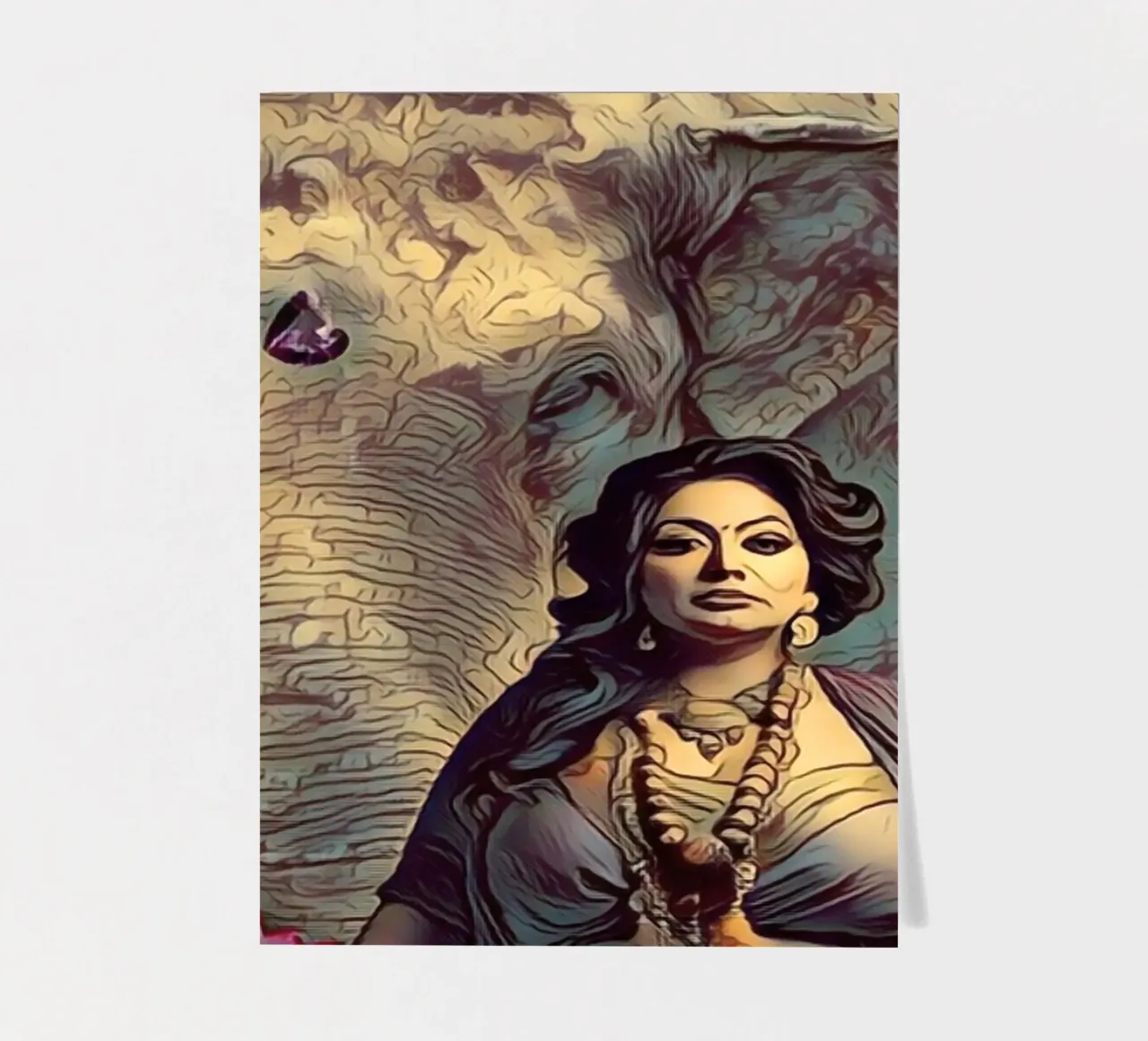 Isha sticker sheet by The Crows Perspective