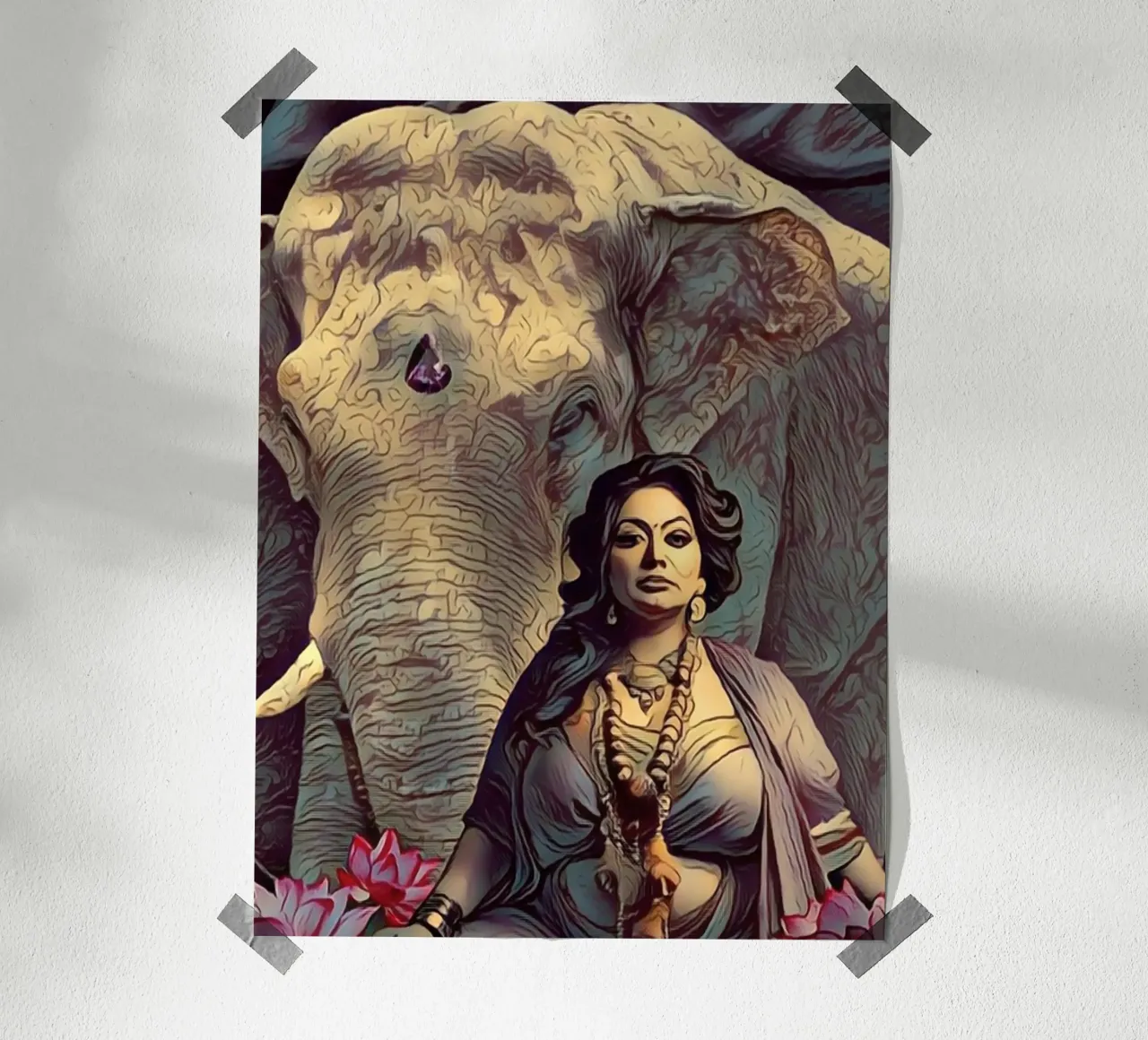 Isha poster by The Crows Perspective