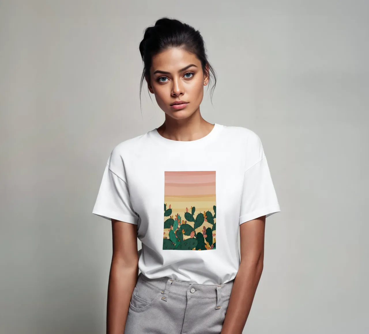 Opuntia ficus t-shirt da beamorello