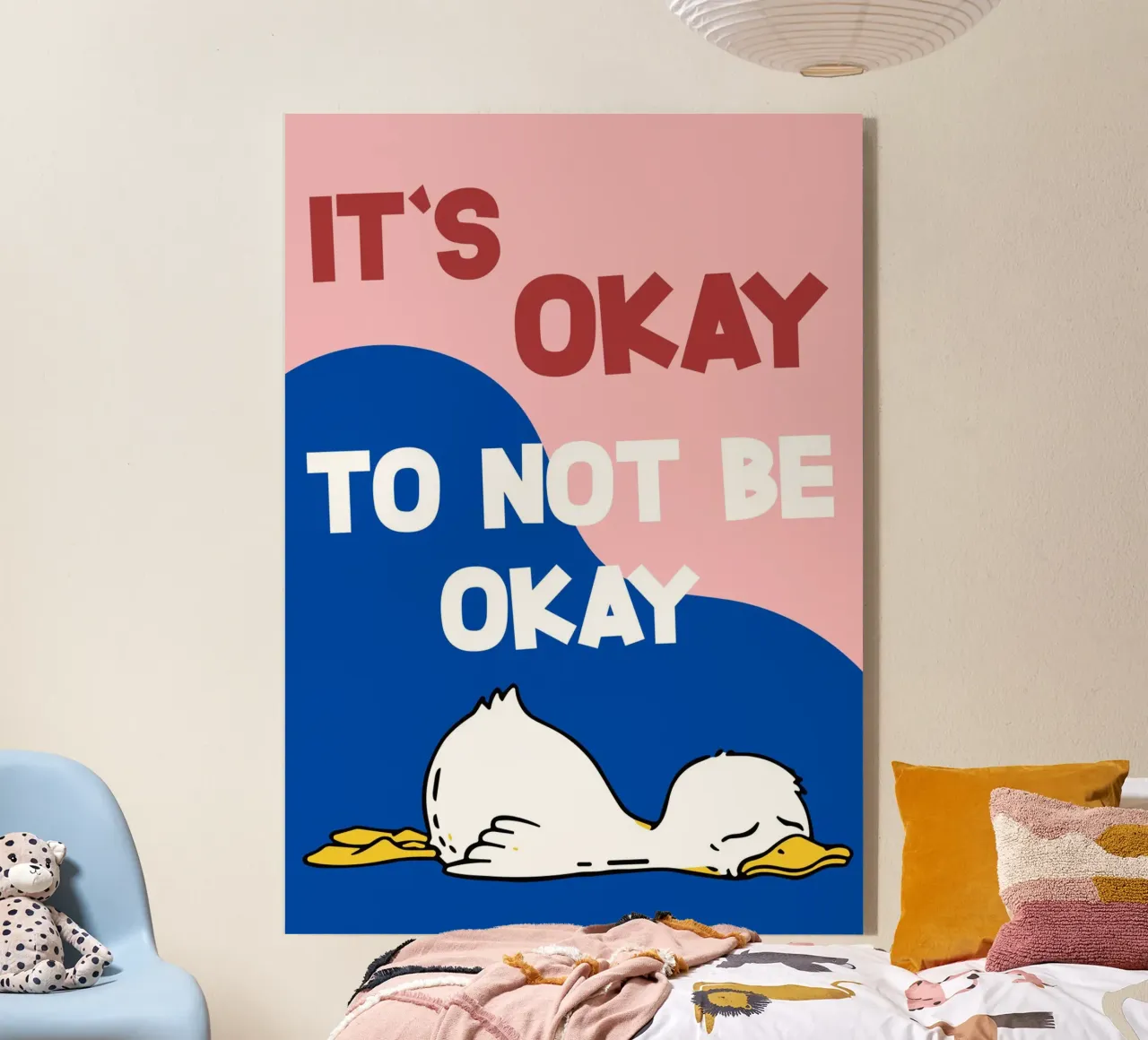 it's okay to bot be okay plexiglass da artshop