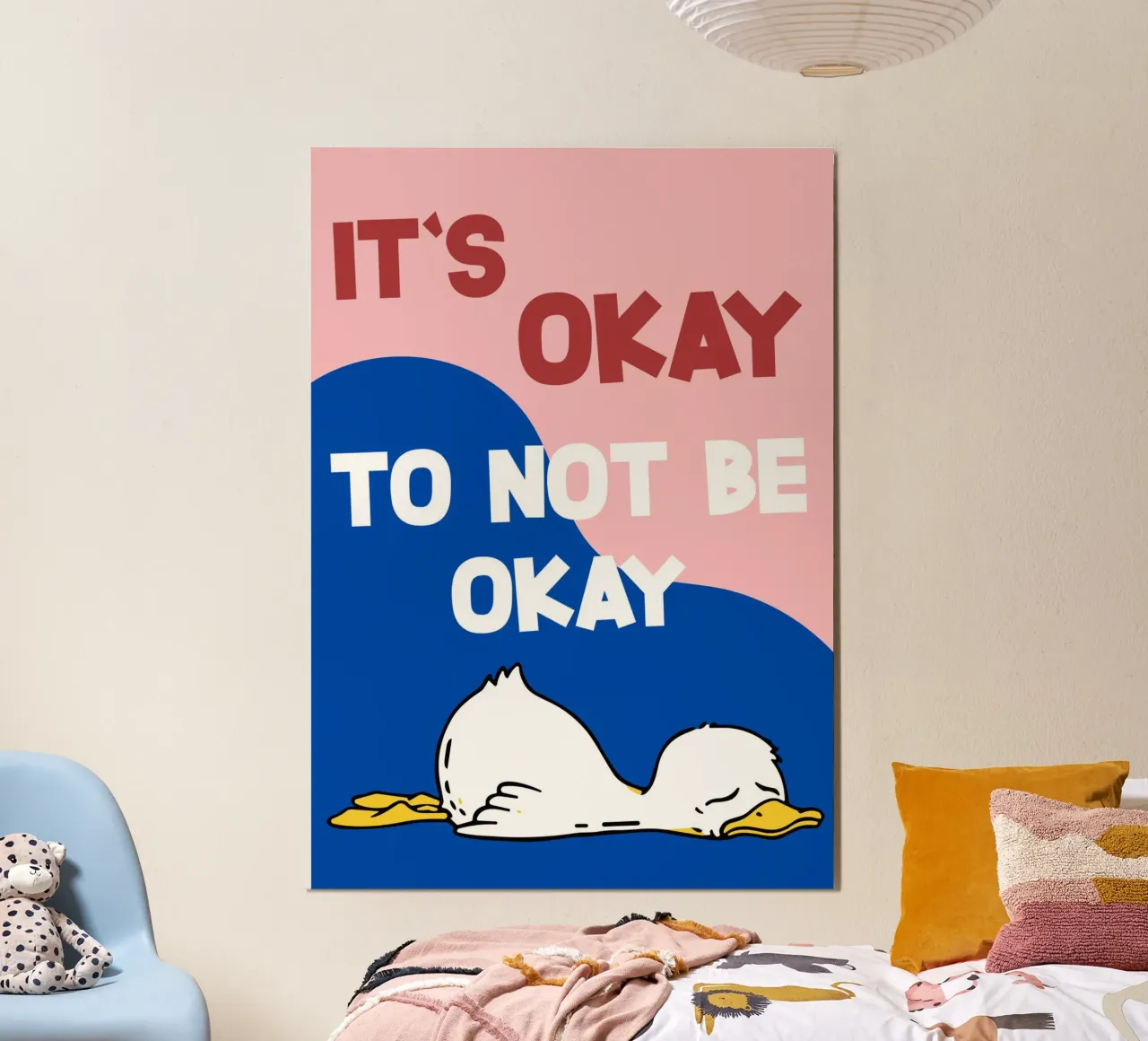 it's okay to bot be okay poster da artshop