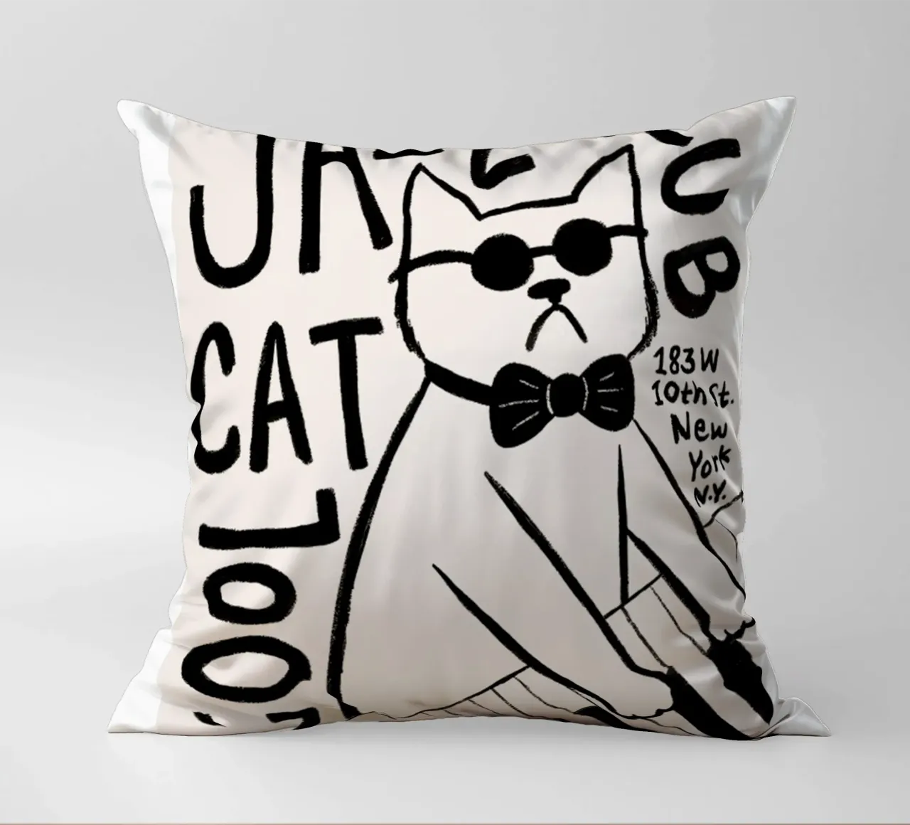 Cool Cat Jazz Club cuscino da janna shop