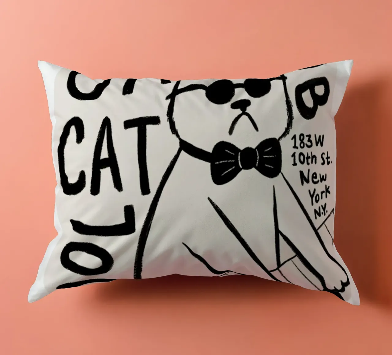 Cool Cat Jazz Club cuscino da janna shop