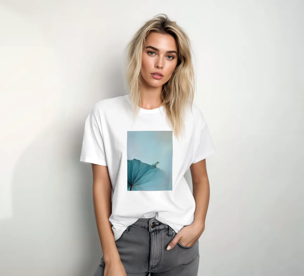 Rana in equilibrio t-shirt da Carina Pop & Pastell