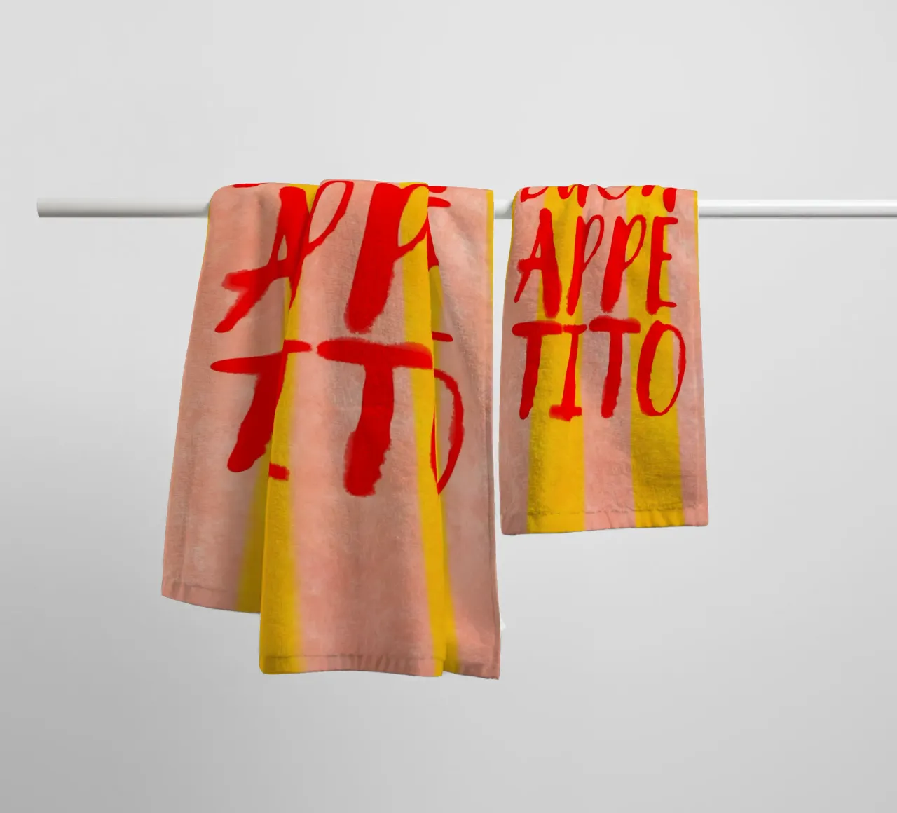 Buon Appetito asciugamano da bagno da Attaboy Dsgn