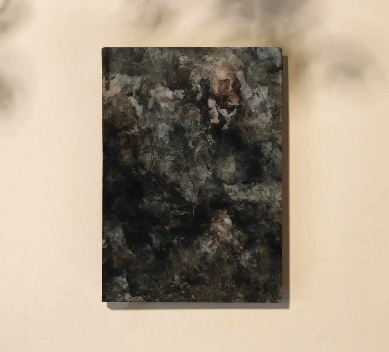 Abstract Painting with Humanoid Form notebook by DesignDoodle