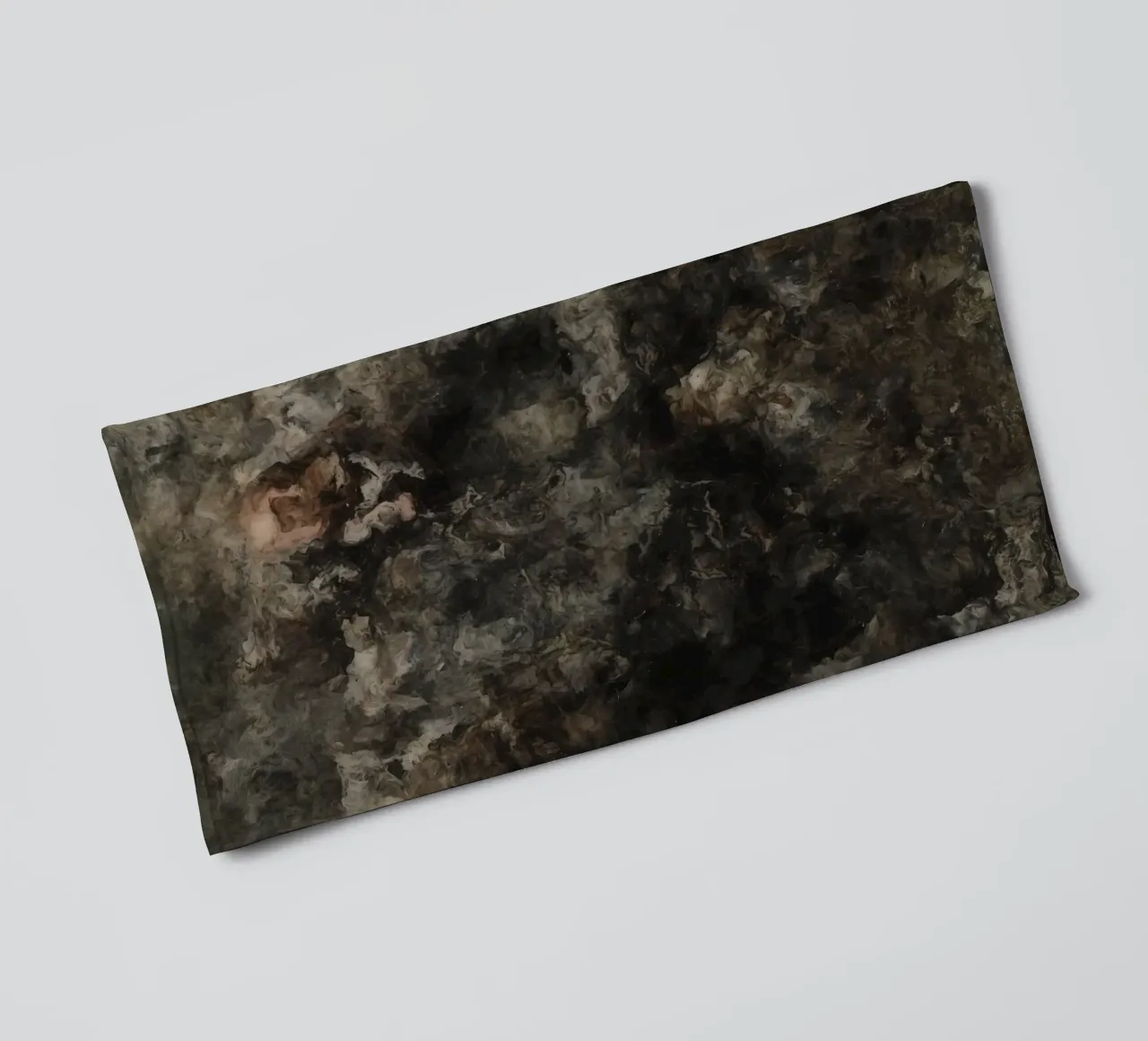 Abstract Painting with Humanoid Form towel by DesignDoodle