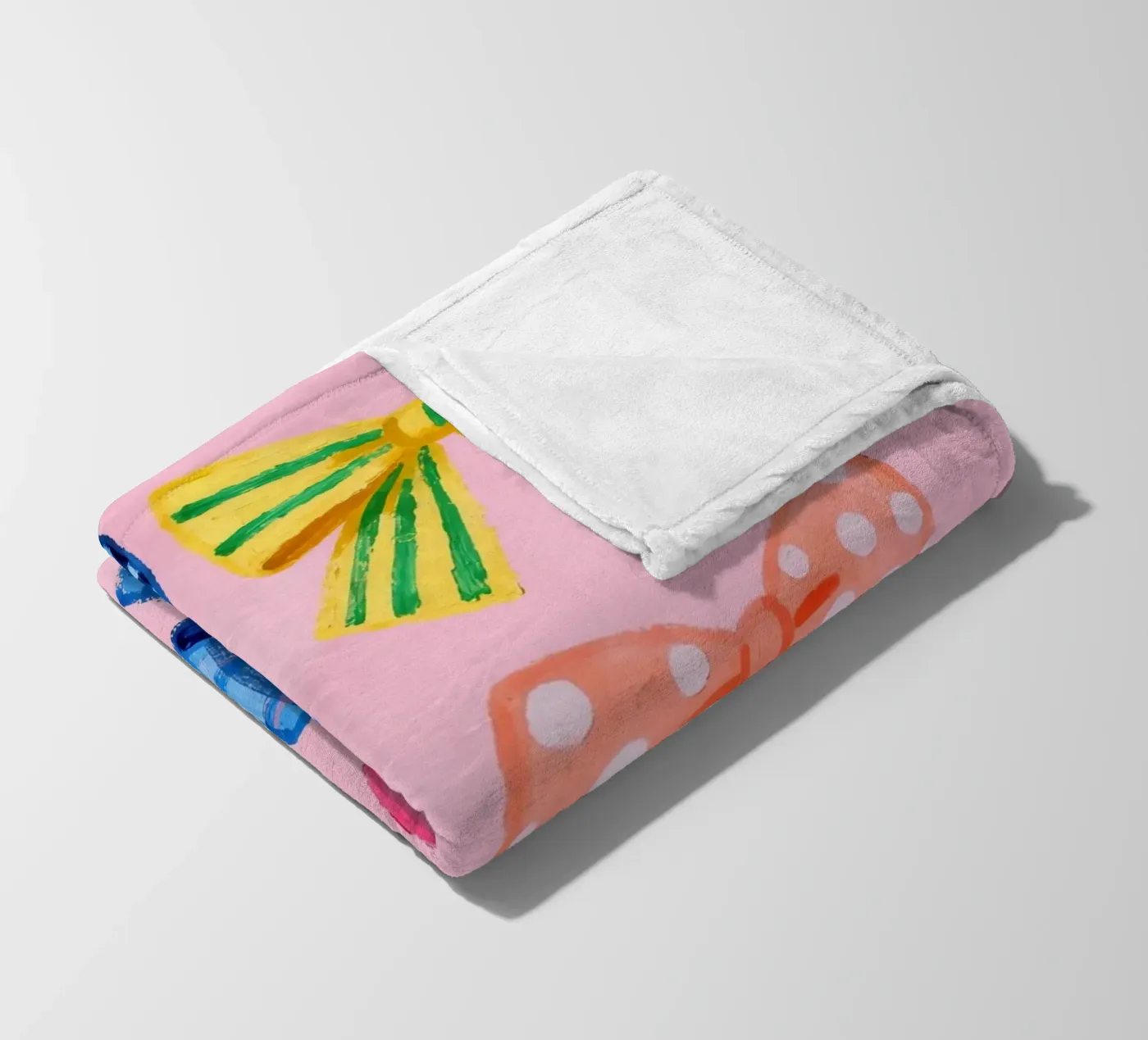 Bow Ties Fleecedecke von Attaboy Dsgn