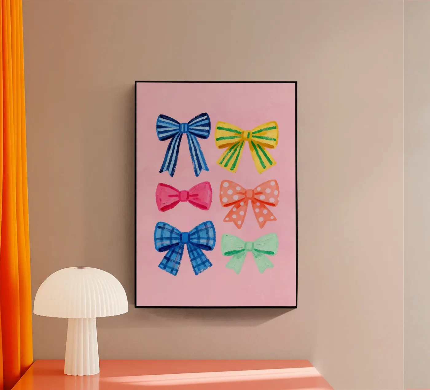 Bow Ties Acryl-Glas von Attaboy Dsgn