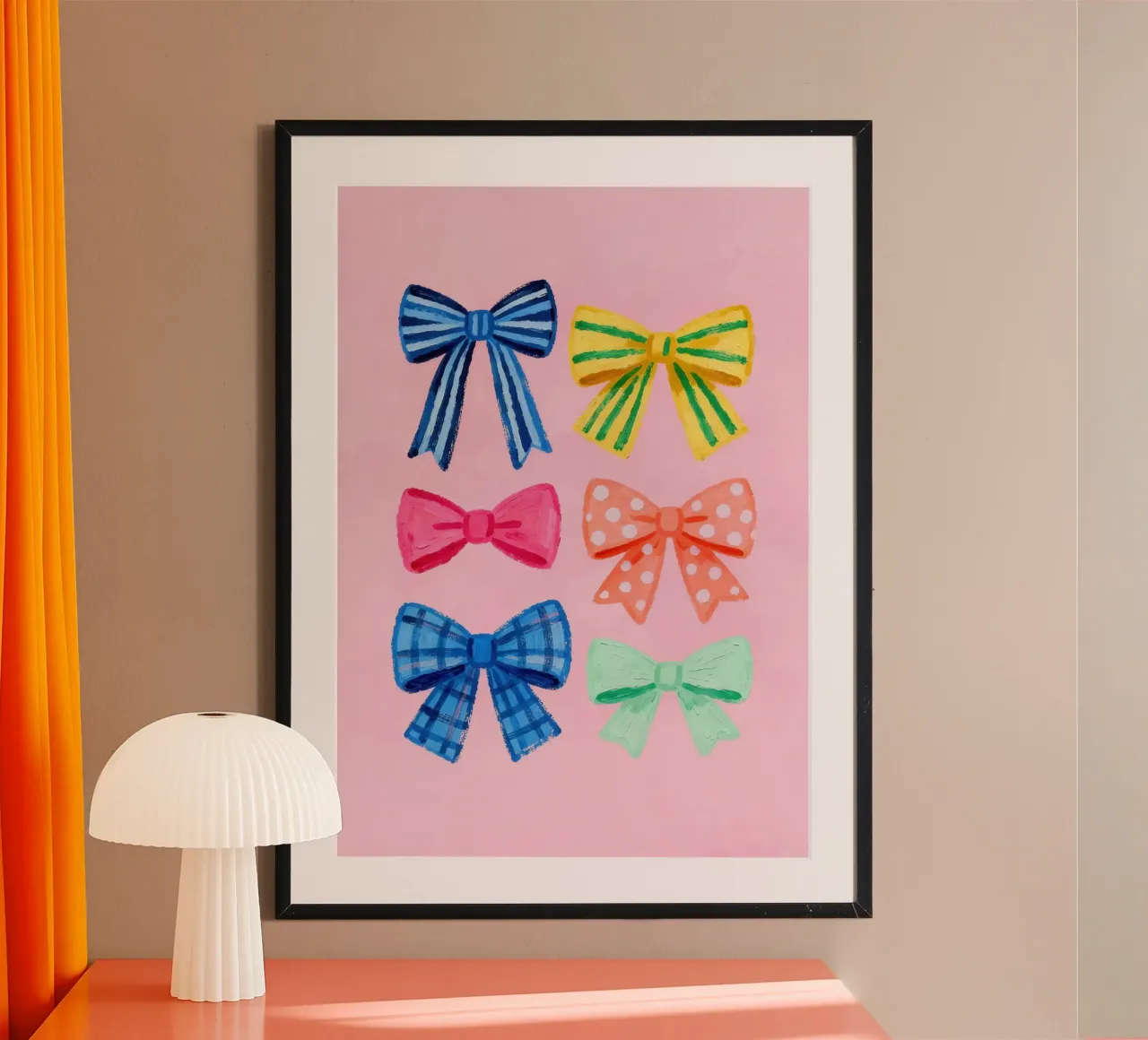 Bow Ties poster by Attaboy Dsgn