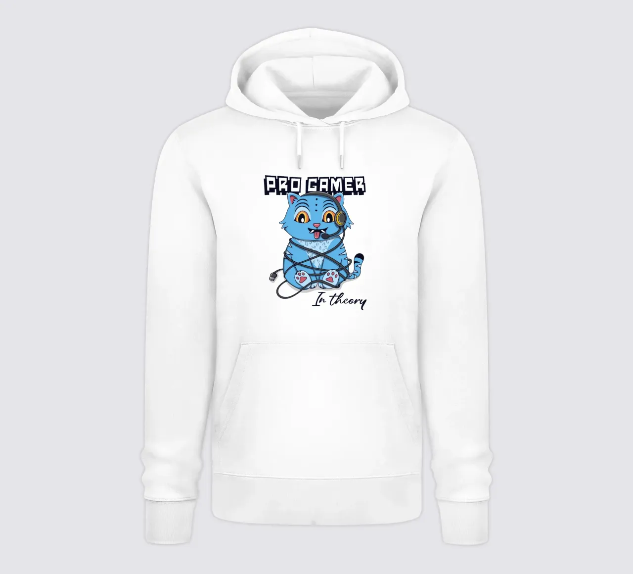 Giocatore professionista - Derpy Tiger felpa con cappuccio da Loobs