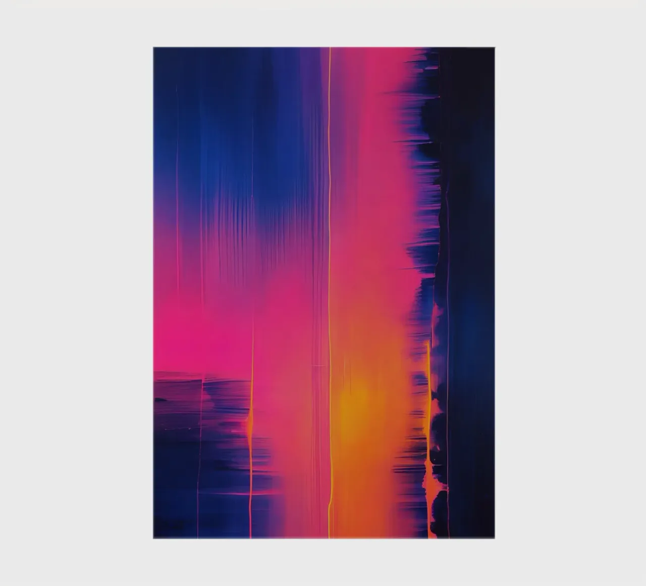 Pinkesh Abstract Streaks with Digital Distortion notebook by DesignDoodle