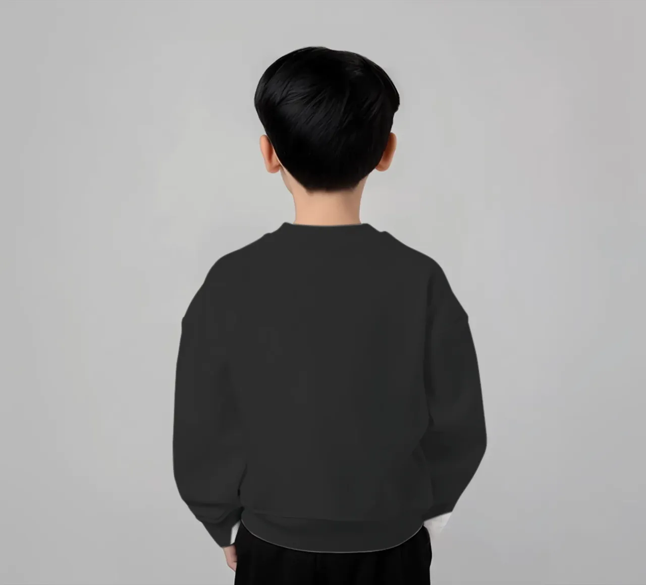 Texture vorticose astratte con elemento ruggine felpa bambino da DesignDoodle