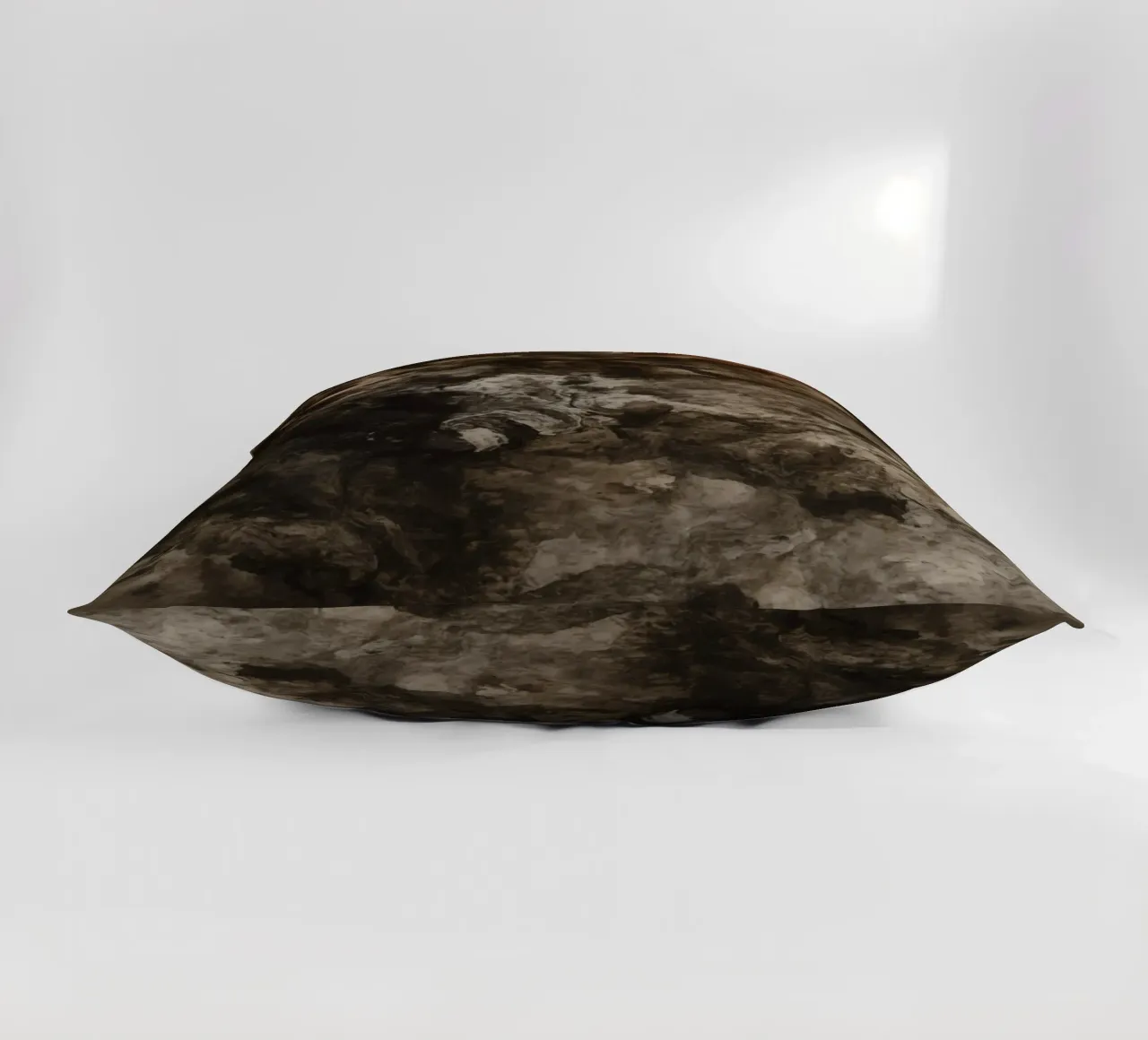 Abstract Swirling Textures with Rust Element decorative cushion by DesignDoodle