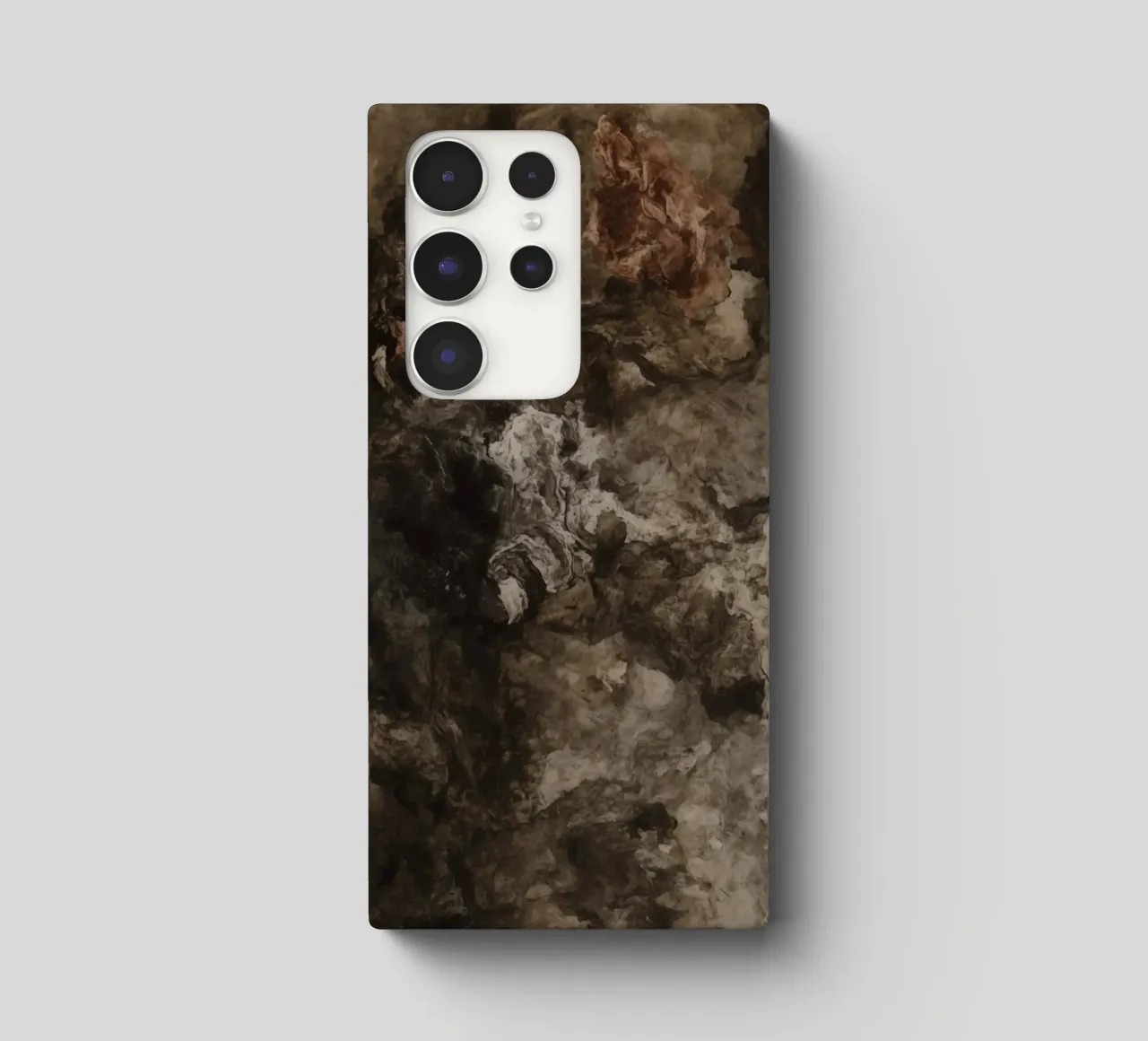 Texture vorticose astratte con elemento ruggine cover samsung da DesignDoodle
