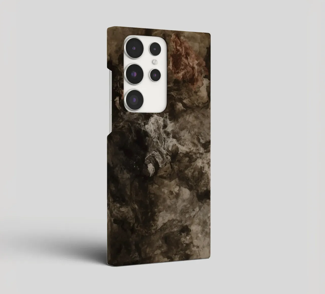 Texture vorticose astratte con elemento ruggine cover samsung da DesignDoodle