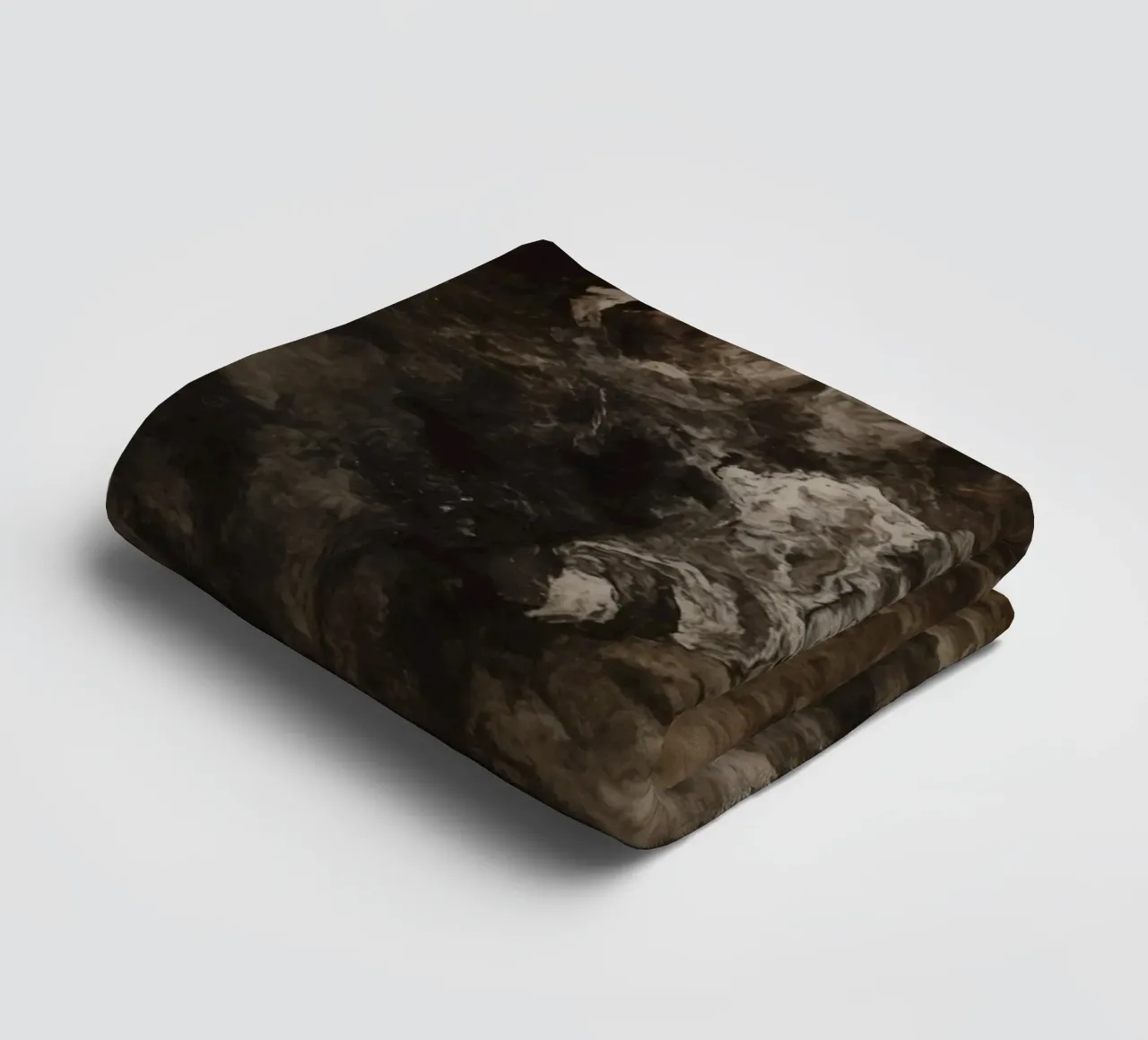 Textures abstraites tourbillonnantes avec élément rouille serviette de bain de DesignDoodle