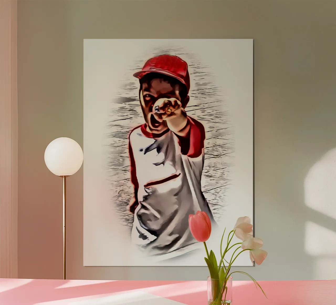 Il bambino arrabbiato poster da Massimo Frascogna