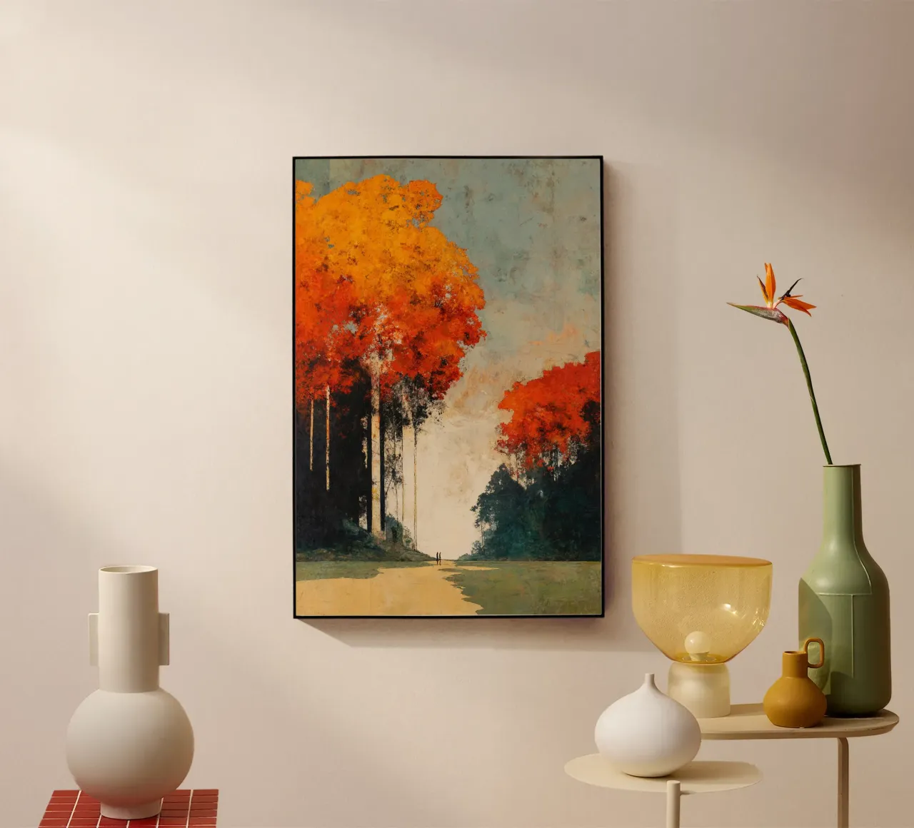 Autumn Encounter plexiglass da Tinyverse Studio