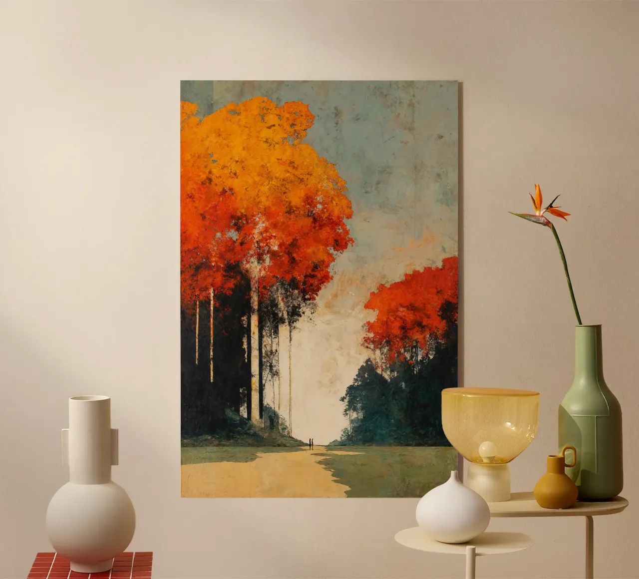 Autumn Encounter plexiglass da Tinyverse Studio