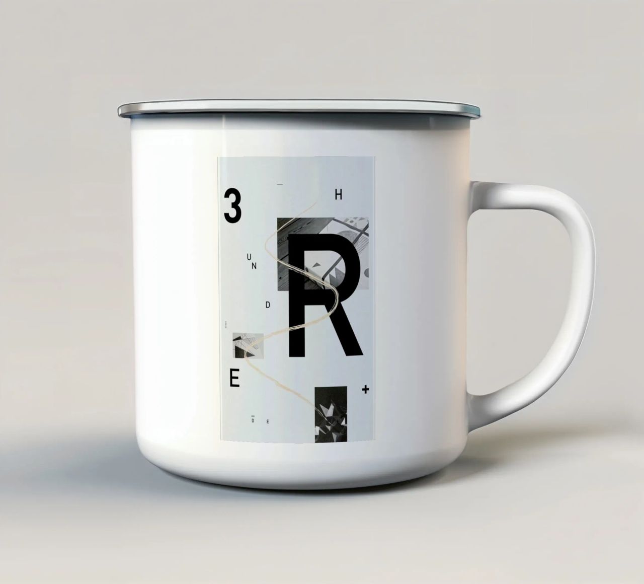 300 tazza in smalto da Andreas Jarner