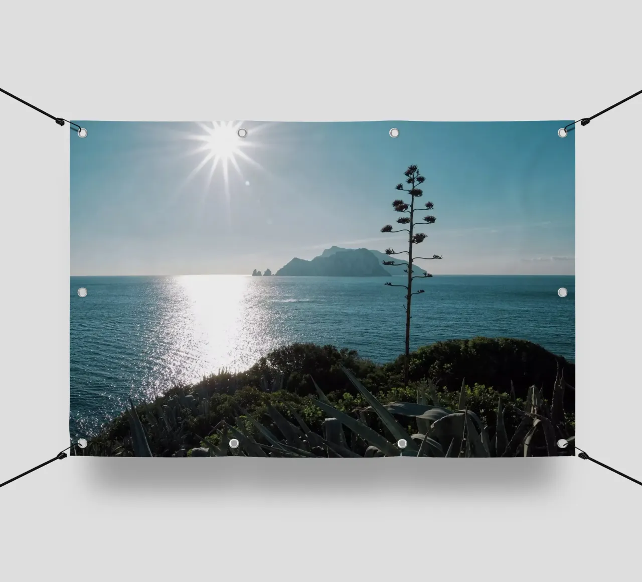 View to Capri telo in pvc da Fjöllart