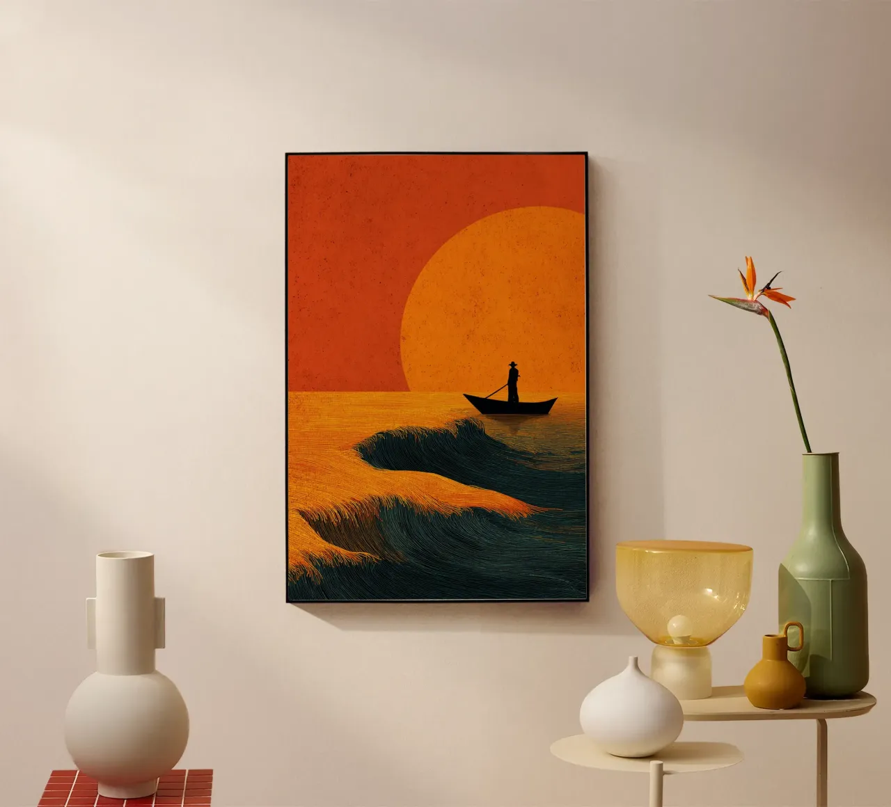 Sunset Voyager plexiglass da Mosaic Dialogue