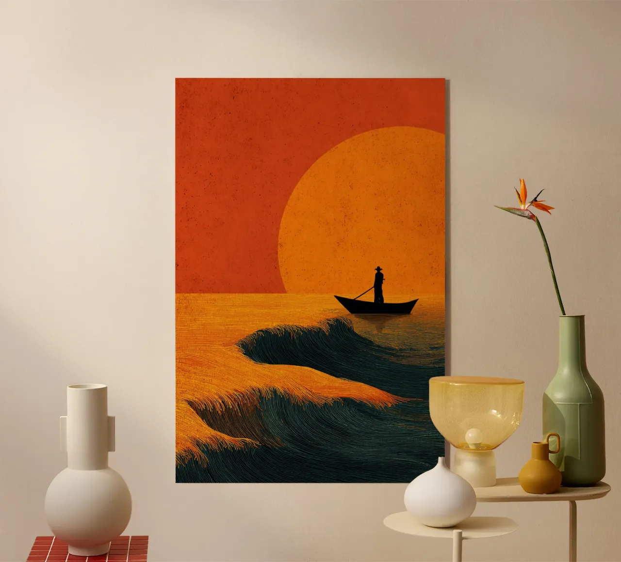 Sunset Voyager plexiglass da Mosaic Dialogue