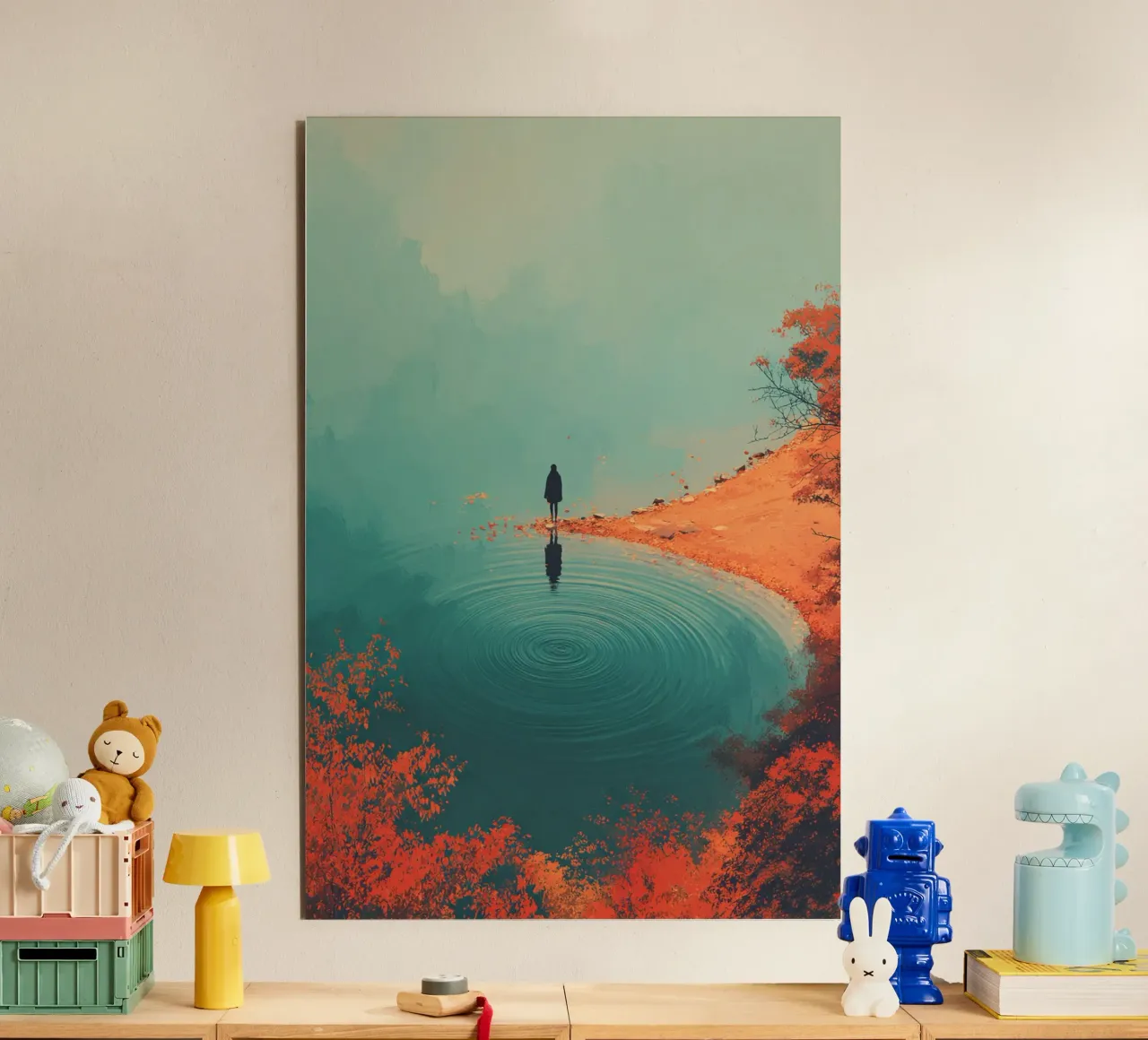 Ripple of Thought alluminio dibond da Mosaic Dialogue