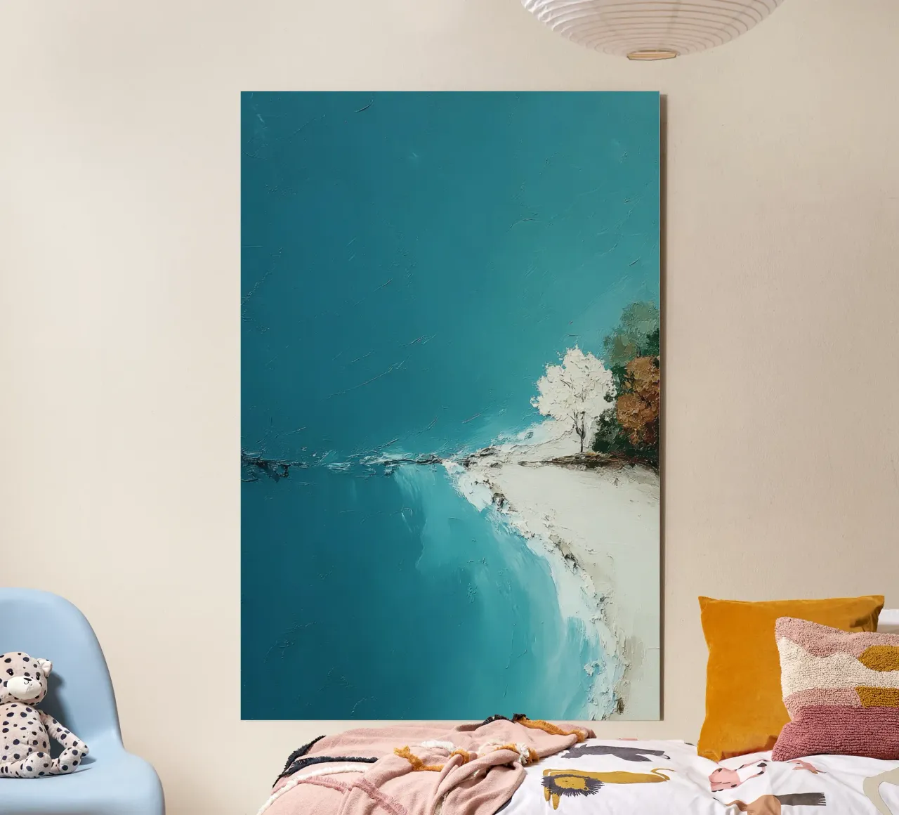Crystalline Shore alluminio dibond da Mosaic Dialogue