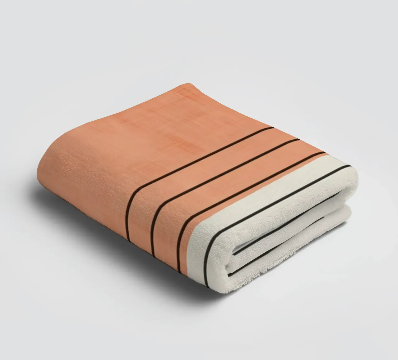 Minimal Geometric Lines Composition asciugamano da bagno da Attaboy Dsgn