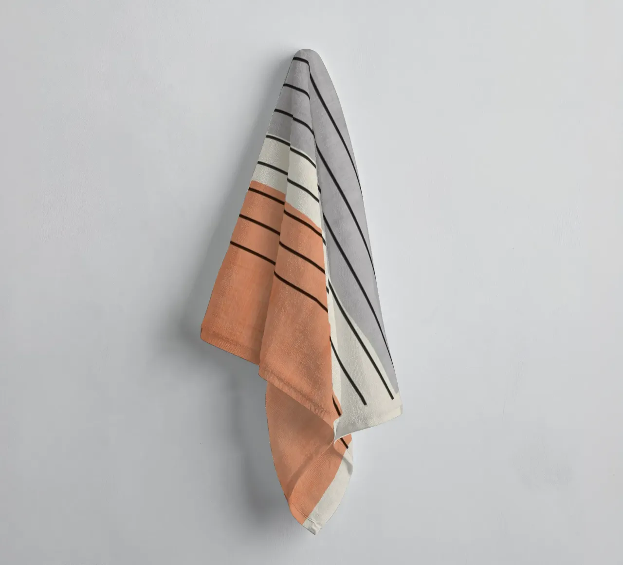 Minimal Geometric Lines Composition asciugamano da bagno da Attaboy Dsgn