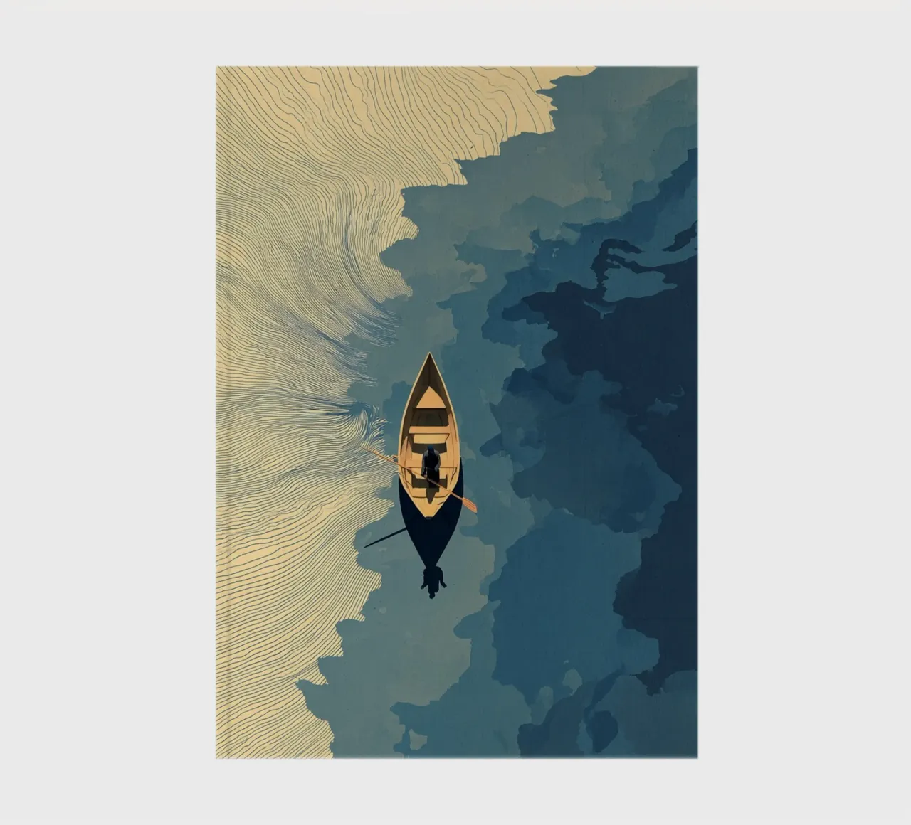 Drift Lines notebook by Mosaic Dialogue